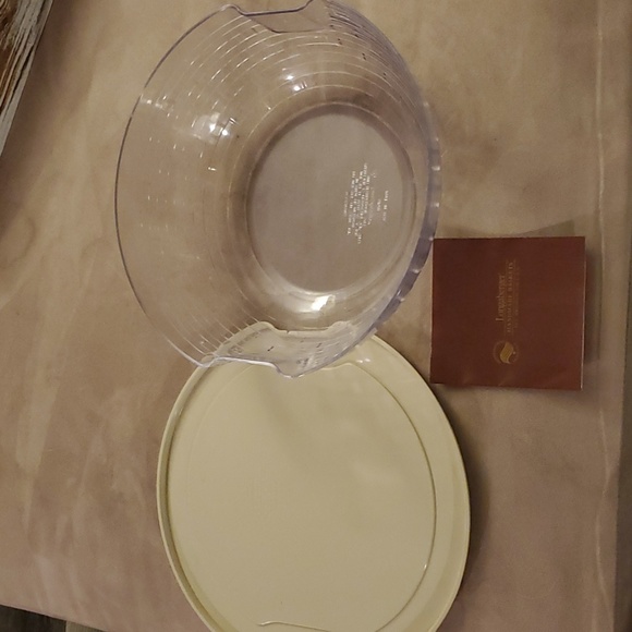 Longaberger basket protector with lid - Picture 2 of 4